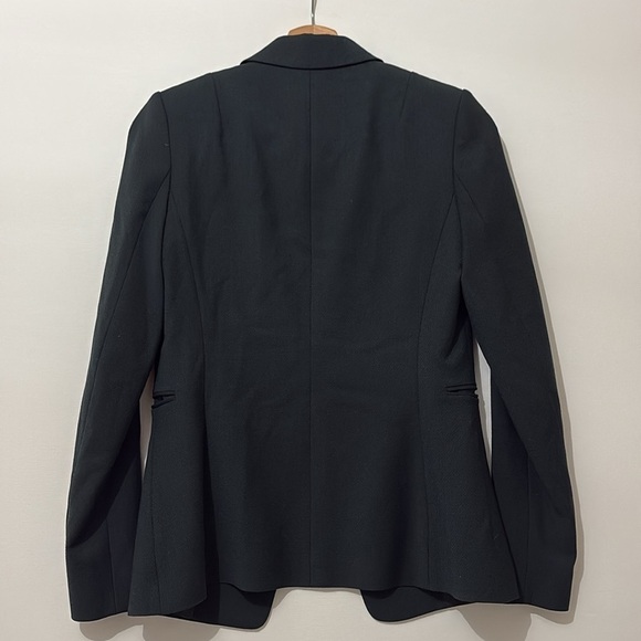 Reiss Pinetta Black Classic Blazer Size 2 - Picture 5 of 10